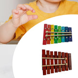 Maxbell 8 Note Xylophone Professional Wooden Xylophone Toy for Beginner Ages 3+ Gift