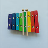 Maxbell 8 Note Xylophone Professional Wooden Xylophone Toy for Beginner Ages 3+ Gift