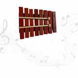 Maxbell 8 Note Xylophone Professional Wooden Xylophone Toy for Beginner Ages 3+ Gift