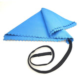 Maxbell 3Pcs Clarinet Flute Cleaner Cleaning Tool Accessory Multifunctional Portable Blue