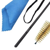 Maxbell 3Pcs Clarinet Flute Cleaner Cleaning Tool Accessory Multifunctional Portable Blue