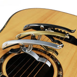 Maxbell Leopard Shaped Guitar Capo Portable High Performance Sturdy Guitar Accessory Gold