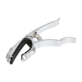 Maxbell Leopard Shaped Guitar Capo Portable High Performance Sturdy Guitar Accessory Silver