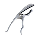 Maxbell Leopard Shaped Guitar Capo Portable High Performance Sturdy Guitar Accessory Silver