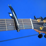 Maxbell Leopard Shaped Guitar Capo Portable High Performance Sturdy Guitar Accessory Black
