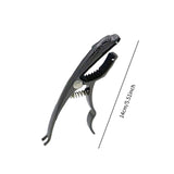 Maxbell Leopard Shaped Guitar Capo Portable High Performance Sturdy Guitar Accessory Black