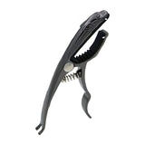Maxbell Leopard Shaped Guitar Capo Portable High Performance Sturdy Guitar Accessory Black