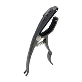 Maxbell Leopard Shaped Guitar Capo Portable High Performance Sturdy Guitar Accessory Black