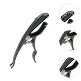 Maxbell Leopard Shaped Guitar Capo Portable High Performance Sturdy Guitar Accessory Black