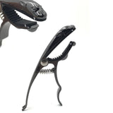 Maxbell Leopard Shaped Guitar Capo Portable High Performance Sturdy Guitar Accessory Black