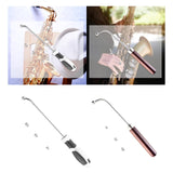 Maxbell Trumpet Repair Handle Non Slip Lightweight Sax Musical Instrument with Balls Small
