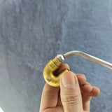 Maxbell Trumpet Repair Handle Non Slip Lightweight Sax Musical Instrument with Balls Small