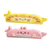 Maxbell Kids Harmonica Whistle Lovely Washable Mouth Organ for Classroom Party Stage yellow