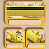 Maxbell Kids Harmonica Whistle Lovely Washable Mouth Organ for Classroom Party Stage yellow