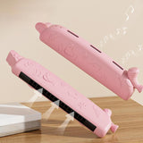 Maxbell Kids Harmonica Whistle Lovely Washable Mouth Organ for Classroom Party Stage pink