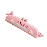 Maxbell Kids Harmonica Whistle Lovely Washable Mouth Organ for Classroom Party Stage pink
