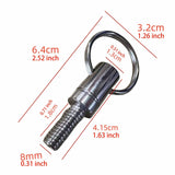 Maxbell Drum Strap Holder Screw Sturdy Easy to Install Professionals for Snare Drums