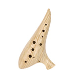 Maxbell 12 Hole Ocarina Practical Elegant Resin Accessory Crafts Instrument Gift for Yellow