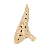 Maxbell 12 Hole Ocarina Practical Elegant Resin Accessory Crafts Instrument Gift for Yellow