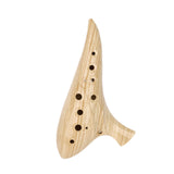 Maxbell 12 Hole Ocarina Practical Elegant Resin Accessory Crafts Instrument Gift for Yellow