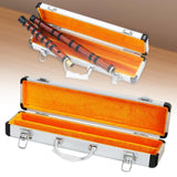 Maxbell Flute Box Handheld Waterproof Lockable Shockproof Lightweight Holder Handbag for D key