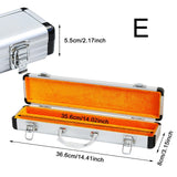 Maxbell Flute Box Handheld Waterproof Lockable Shockproof Lightweight Holder Handbag for E F key