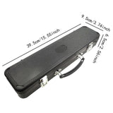 Maxbell Flute Case Stylish Sturdy Flute Organizer Multipurpose Lightweight Flute Box