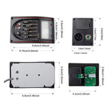 Maxbell Preamp Accessories Pres/treb/midd.2/midd.1/Bass Instrument EQ Pickup