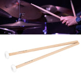 Maxbell 2x Drum Mallet 15inch Anti Slip Percussion Stick for Drums Stage Performance