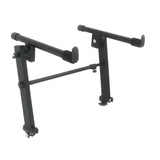 Maxbell Piano Keyboard Stand Second Tier Stacking Keyboards Iron Electric Piano Rack
