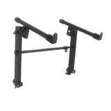 Maxbell Piano Keyboard Stand Second Tier Stacking Keyboards Iron Electric Piano Rack