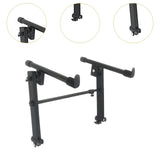 Maxbell Piano Keyboard Stand Second Tier Stacking Keyboards Iron Electric Piano Rack