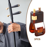 Maxbell 3x Erhu Fine Tuner for Various Erhu Models Easy to Install String Adjustment