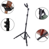 Maxbell Folding Guitar Stand Guitar Stand Holder for Banjo Mandolin Ukulele