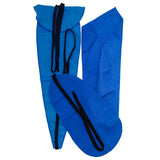 Maxbell 4 Pieces Sax Inner Wipe Cloth Blue for Outdoor Woodwind Instrument Daily Use