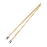 Maxbell 2Pcs Percussion Drumstick Mallet Percussion Mallets for Marimba Glockenspiel