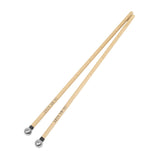 Maxbell 2Pcs Percussion Drumstick Mallet Percussion Mallets for Marimba Glockenspiel