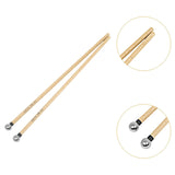 Maxbell 2Pcs Percussion Drumstick Mallet Percussion Mallets for Marimba Glockenspiel