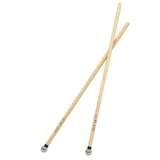 Maxbell 2Pcs Percussion Drumstick Mallet Percussion Mallets for Marimba Glockenspiel