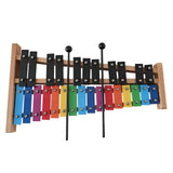Maxbell 27 Note Xylophone Wooden Full Size Glockenspiel for Travel Parties Classroom