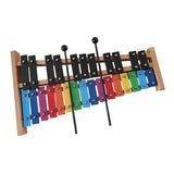 Maxbell 27 Note Xylophone Wooden Full Size Glockenspiel for Travel Parties Classroom