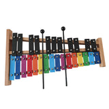 Maxbell 27 Note Xylophone Wooden Full Size Glockenspiel for Travel Parties Classroom