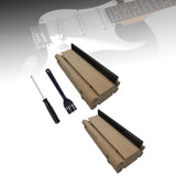 Maxbell Guitar Fret End Beveling File Multiuse Luthier Tool for Bass Guitar Rounding Type A