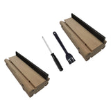Maxbell Guitar Fret End Beveling File Multiuse Luthier Tool for Bass Guitar Rounding Type A
