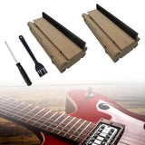 Maxbell Guitar Fret End Beveling File Multiuse Luthier Tool for Bass Guitar Rounding Type A