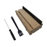 Maxbell Guitar Fret End Beveling File Multiuse Luthier Tool for Bass Guitar Rounding Type A