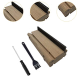 Maxbell Guitar Fret End Beveling File Multiuse Luthier Tool for Bass Guitar Rounding Type A