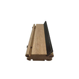 Maxbell Guitar Fret End Beveling File Multiuse Luthier Tool for Bass Guitar Rounding Type B