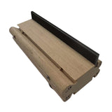 Maxbell Guitar Fret End Beveling File Multiuse Luthier Tool for Bass Guitar Rounding Type B