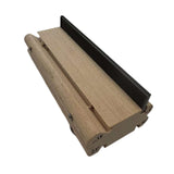 Maxbell Guitar Fret End Beveling File Multiuse Luthier Tool for Bass Guitar Rounding Type B